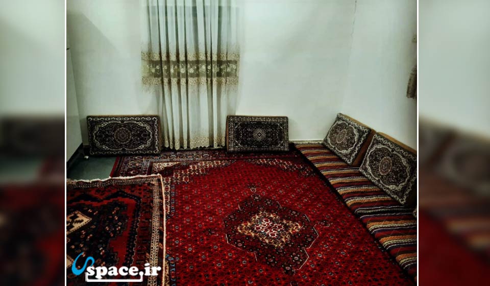 نمای داخلی اتاق اقامتگاه دهستان - کرمان - روستای ده آخوند